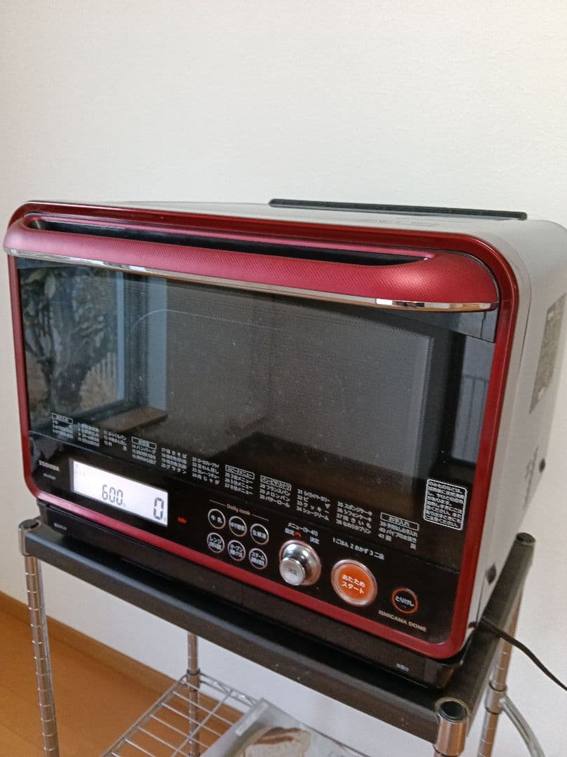 東芝スチームオーブンレンジ 石窯ドーム グランレッドER-KD320(R)