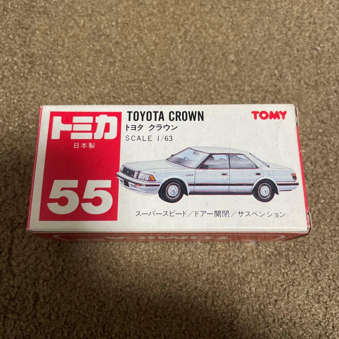 No.55 トヨタ クラウン 日本製 赤ロゴ 絶版 1台