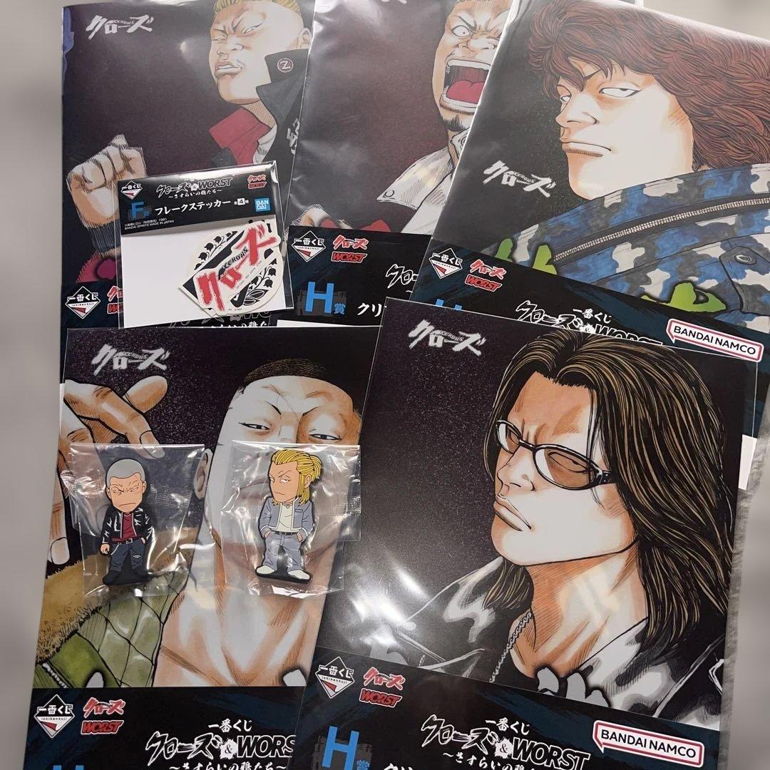 一番くじ クローズ＆WORST ～さすらいの鴉たち～ A賞その他セット