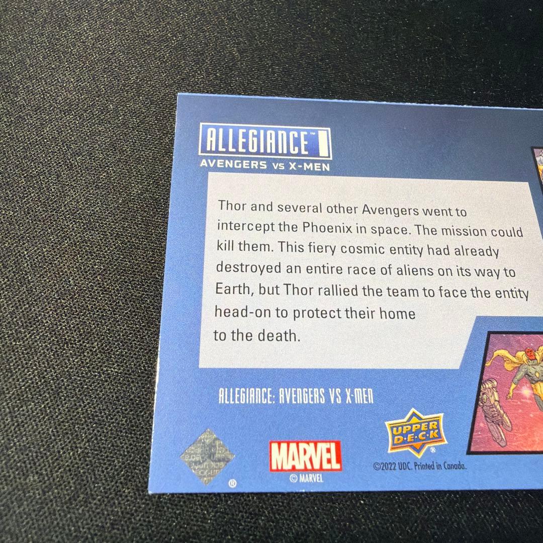 カード・フォト・ブロマイド Marvel Allegiance Avengers vs X-Men05/12