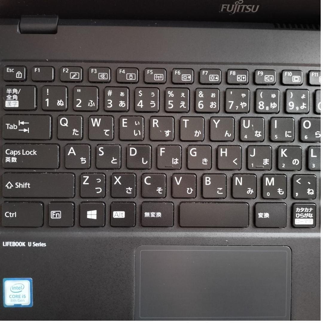 【超軽量・極薄】♥富士通 U939/CX 8世代i5 8G 256G Win11