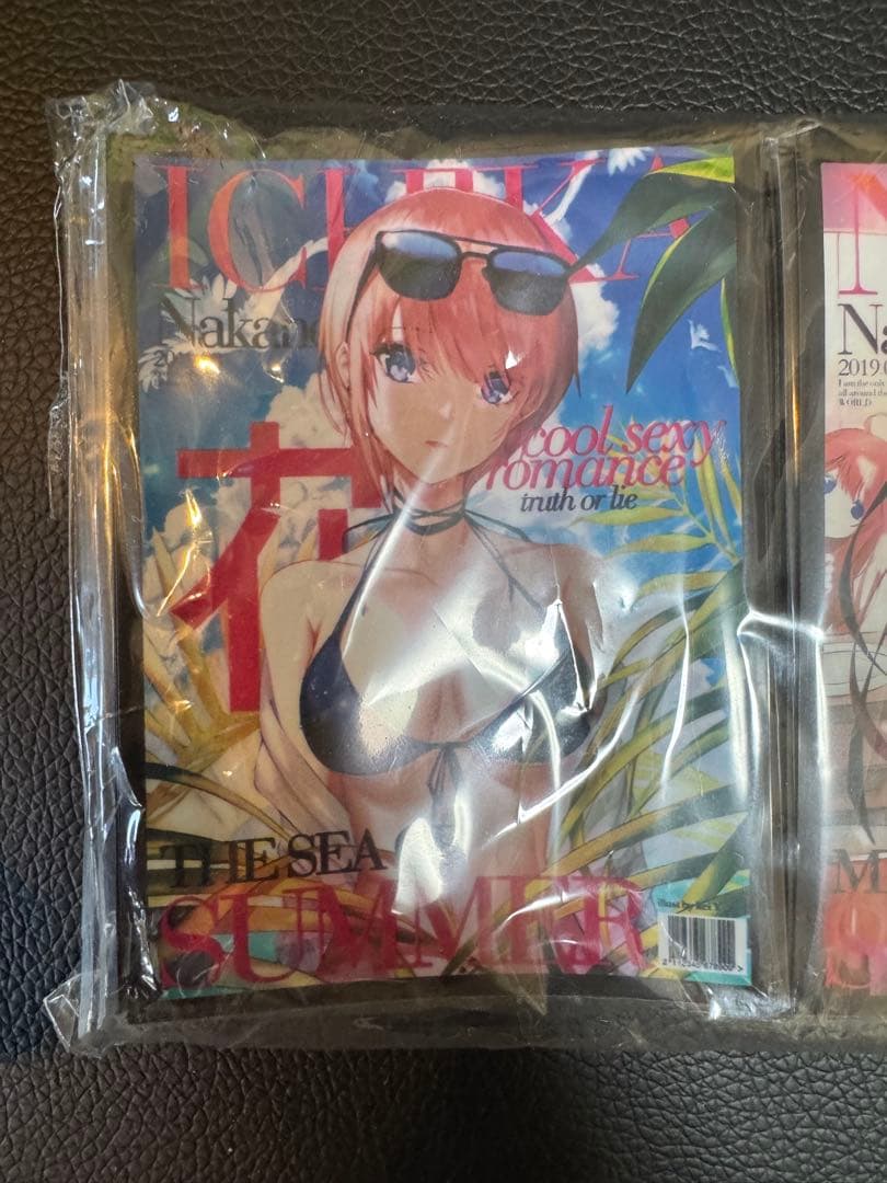 5個セット　雑誌風　五等分の花嫁　混沌の女神様　スリーブ
