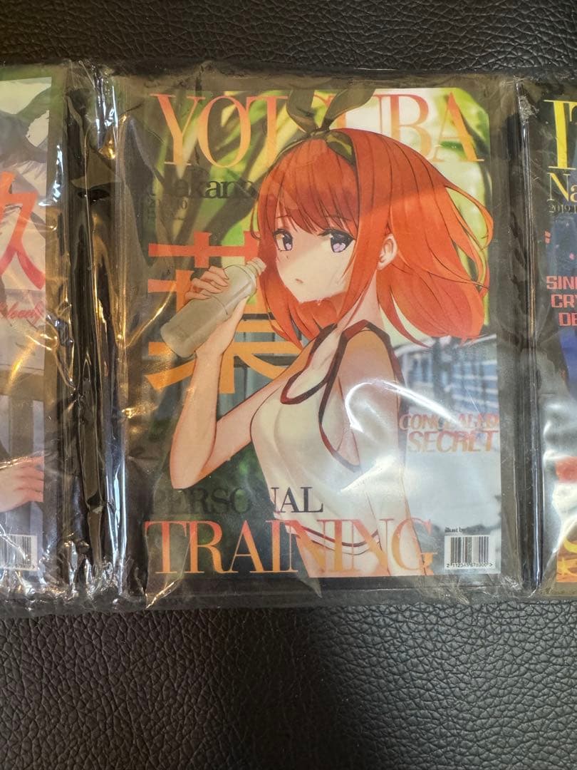 5個セット　雑誌風　五等分の花嫁　混沌の女神様　スリーブ