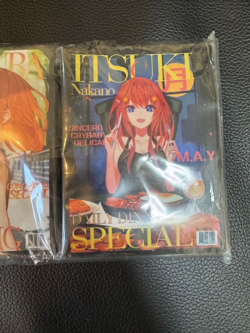 5個セット　雑誌風　五等分の花嫁　混沌の女神様　スリーブ