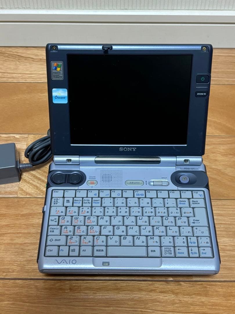 SONY VAIO PCG-U1 小型ノートパソコン Windows XP