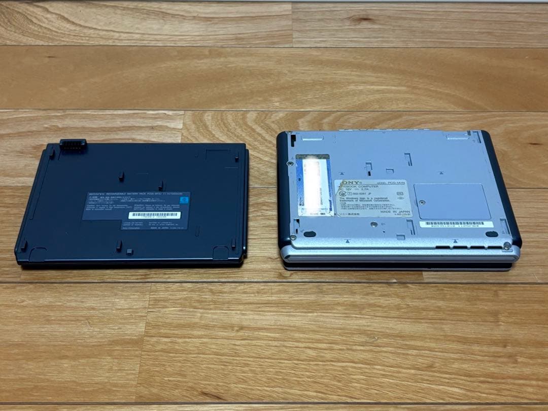 SONY VAIO PCG-U1 小型ノートパソコン Windows XP