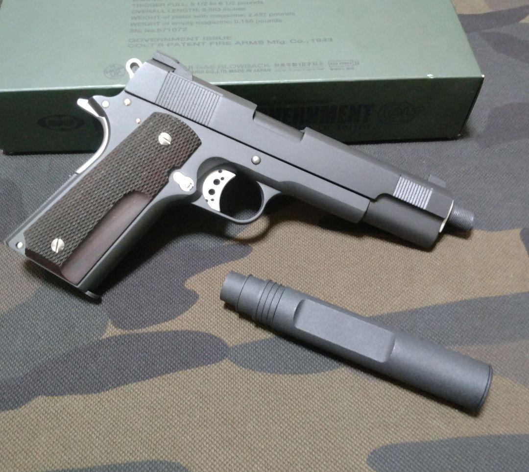 マルイ ガバメント M1911A1 スネークマッチ風 カスタム
