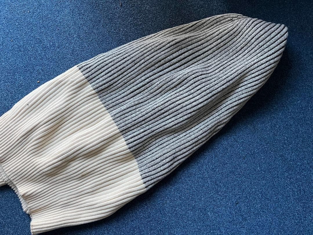 IDEE PUUF プーフ（大きい方 ）白×黒　カバーのみ 無印良品
