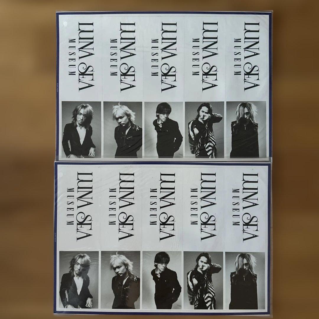 LUNA SEA グッズ　ステッカー⭐︎ツアーパンフレット⭐︎美品⭐︎