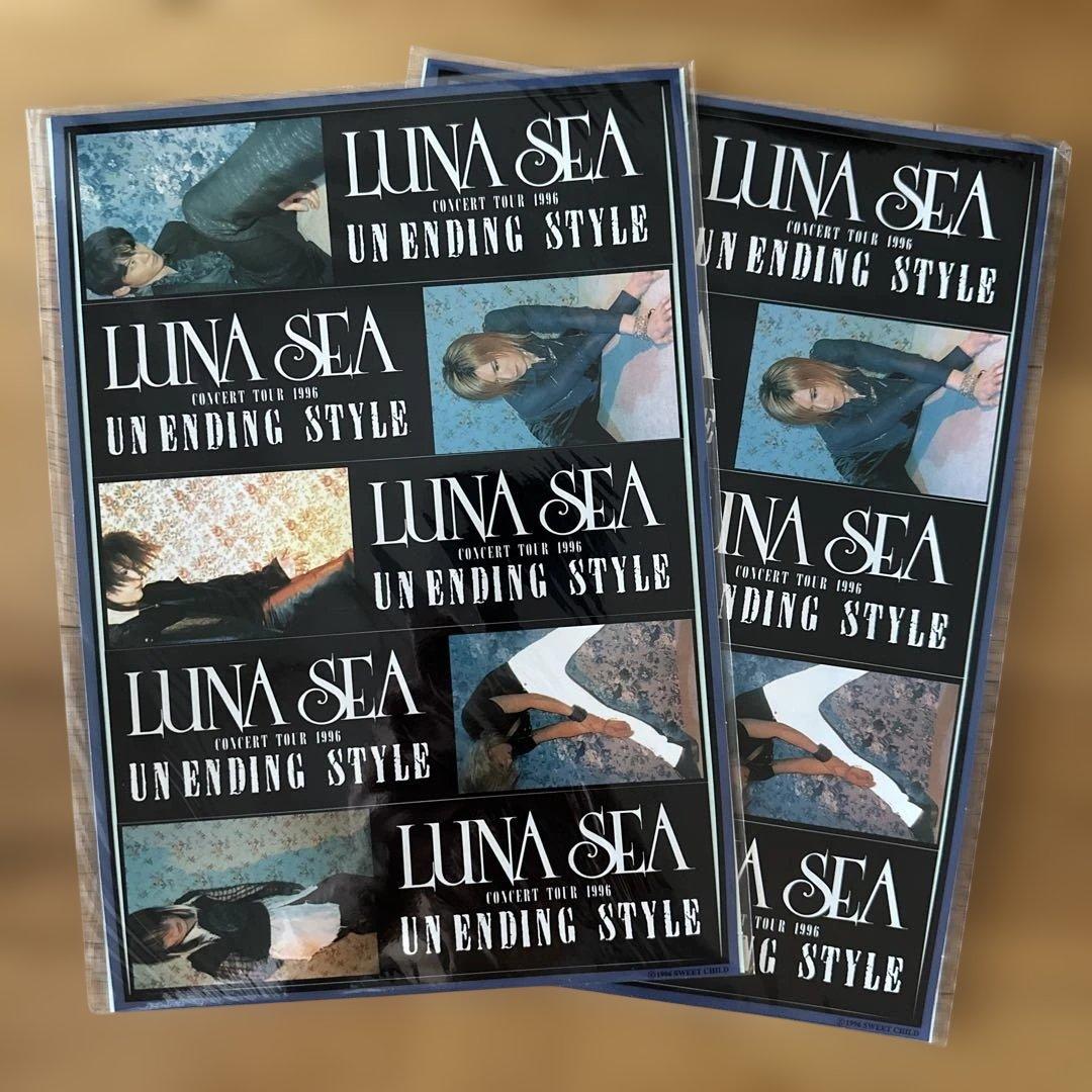 LUNA SEA グッズ　ステッカー⭐︎ツアーパンフレット⭐︎美品⭐︎