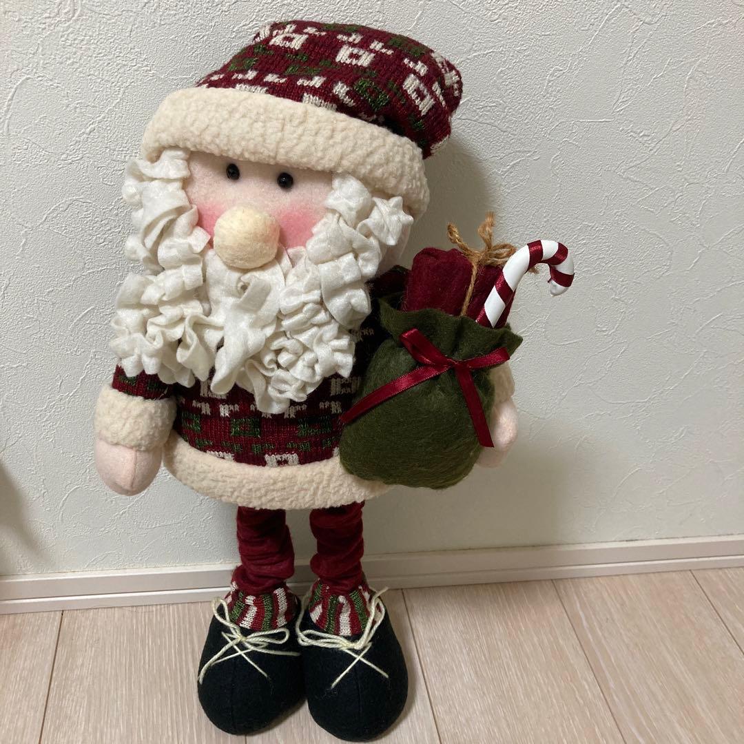 サンタクロース ぬいぐるみ プレゼント付き