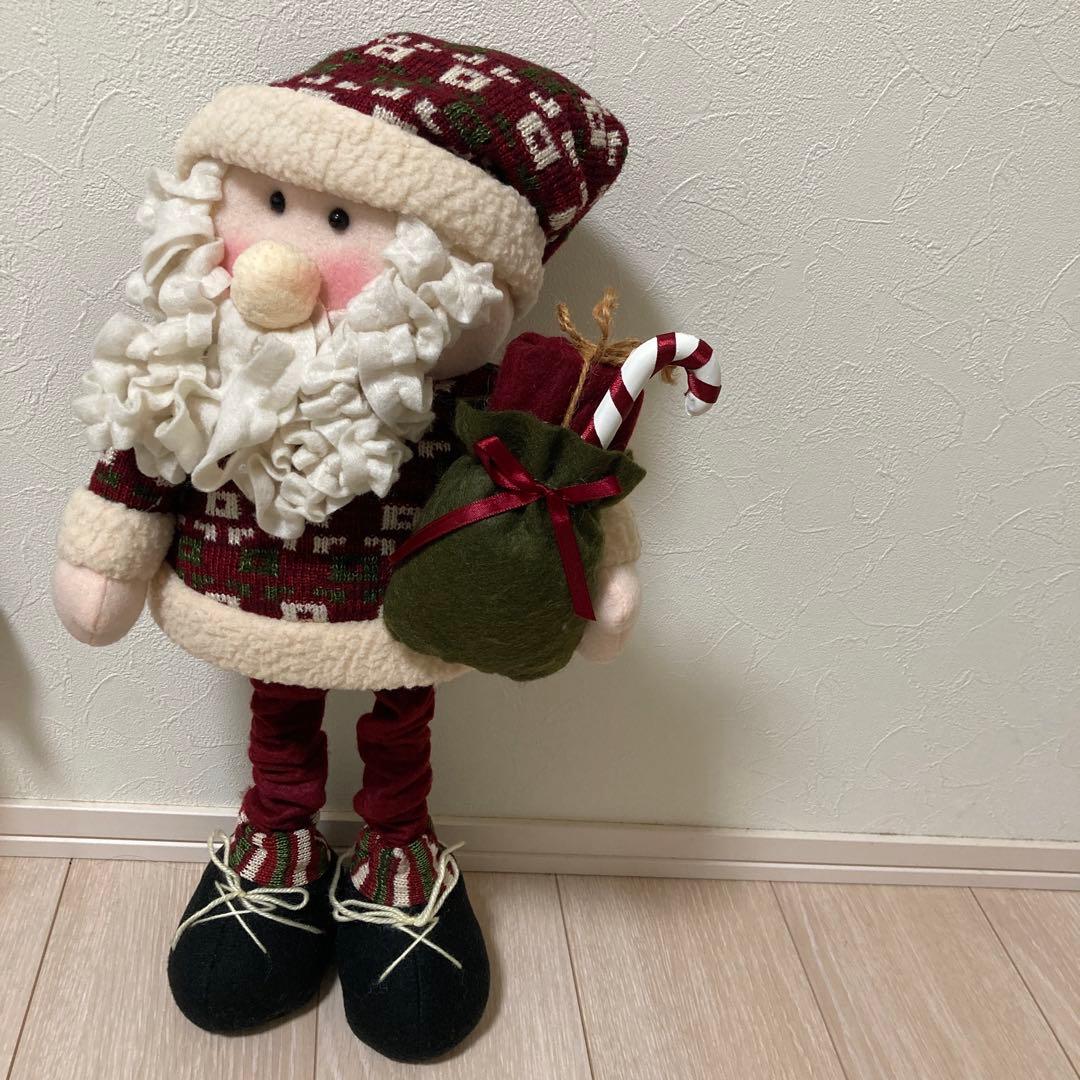 サンタクロース ぬいぐるみ プレゼント付き