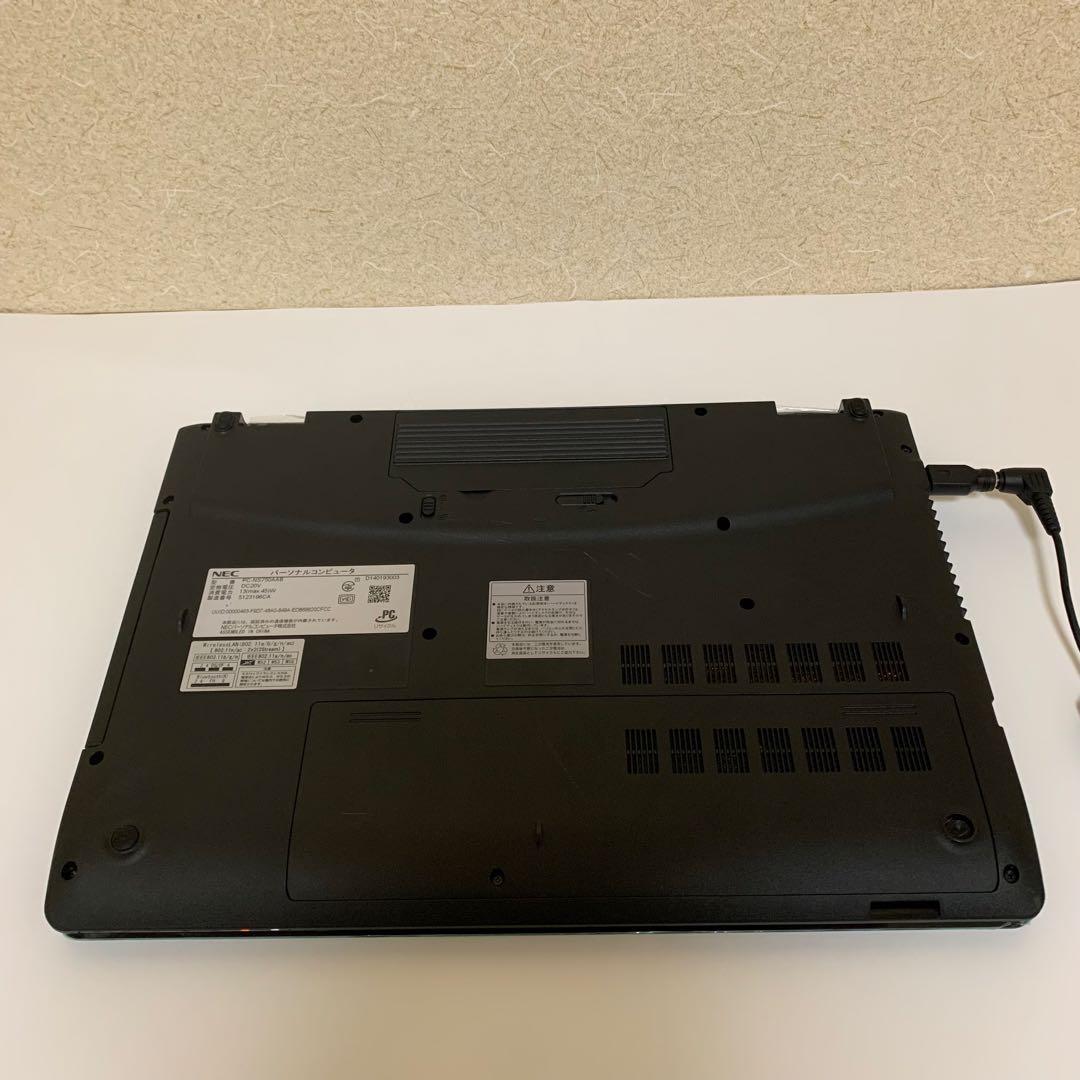 LaVie Corei7 ノートPC SSD メモリ12GB タッチパネル