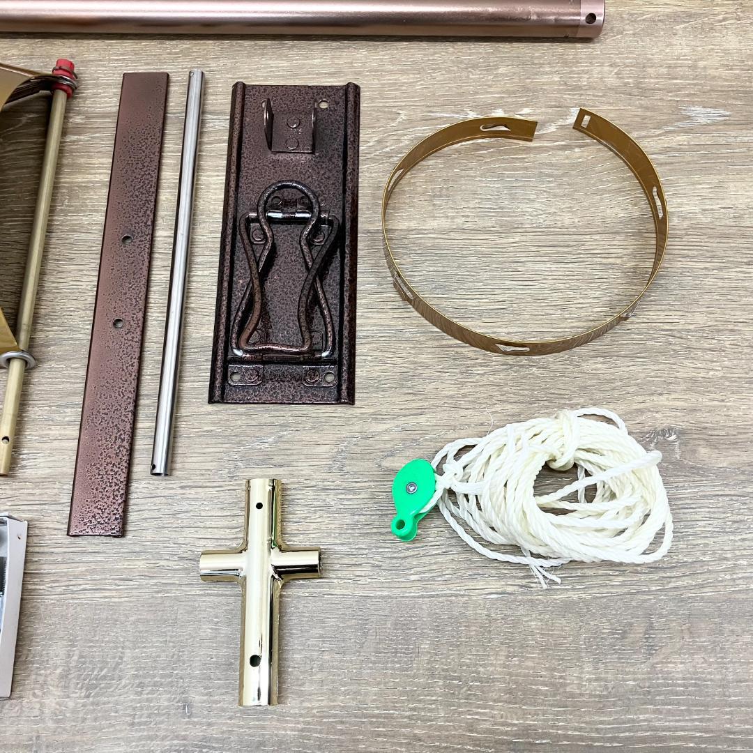 江戸錦鯉 鯉のぼり ニューホームセット 東洋紡 2m 外箱 説明書 付