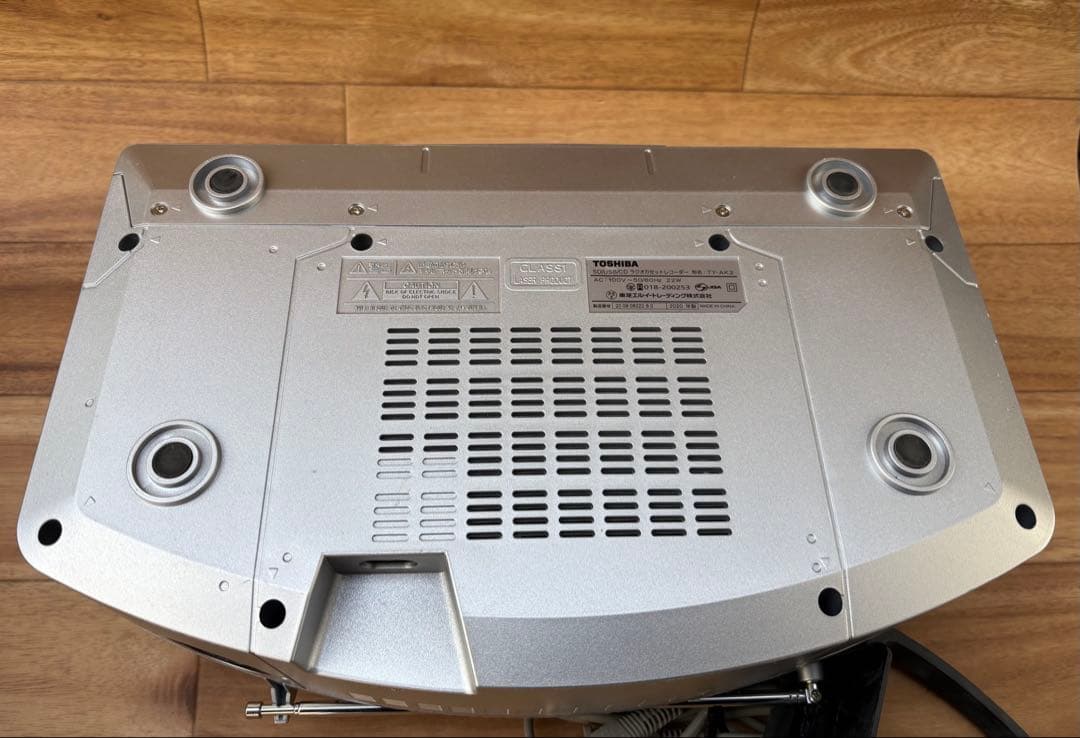 Bluetooth SD USB 東芝 TY-AK2CDラジオカセットレコーダー