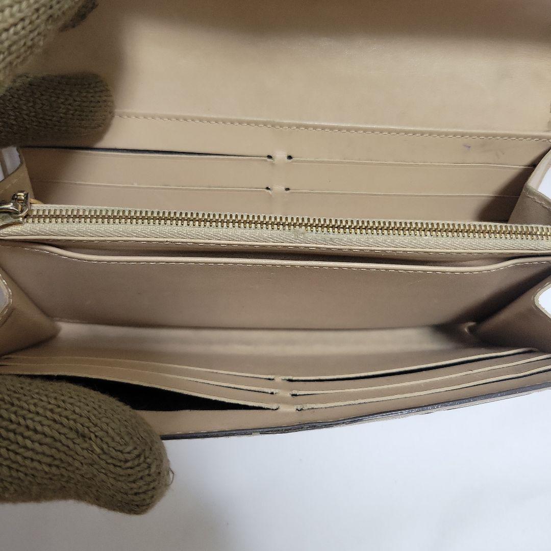 Louis Vuitton 　ヴェルニ ポルトフォイユサラ　イエロー 長財布