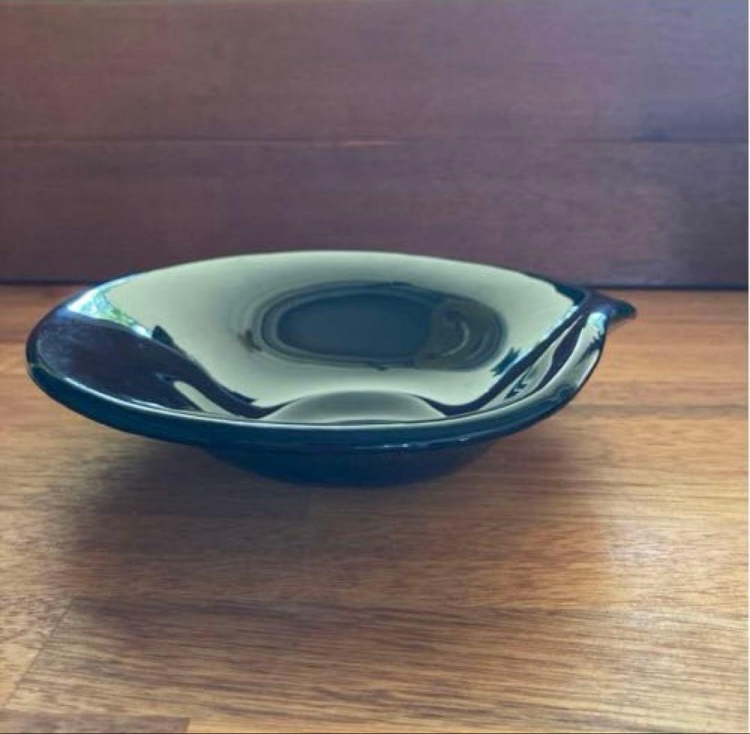 ビレロイ&ボッホ ガラス製 皿 ボウル　Villeroy&Boch 黒