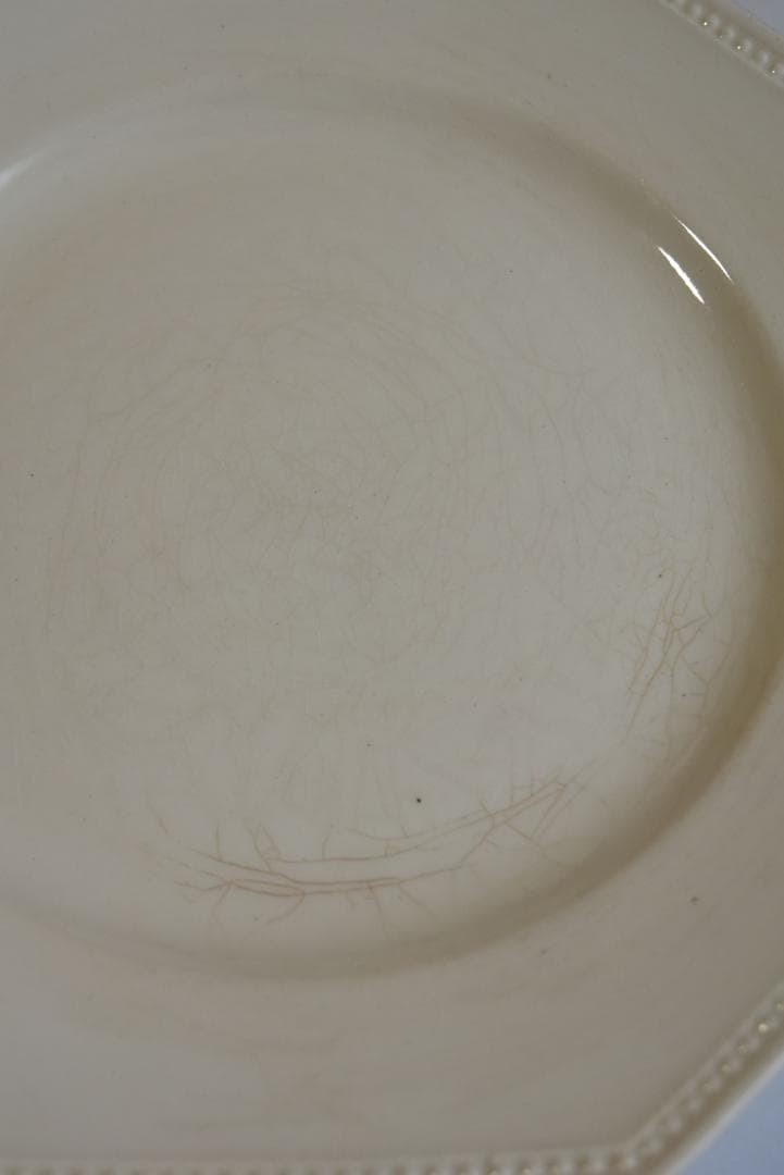 2枚組　サルグミンヌ　オクトゴナル皿　フランスアンティーク