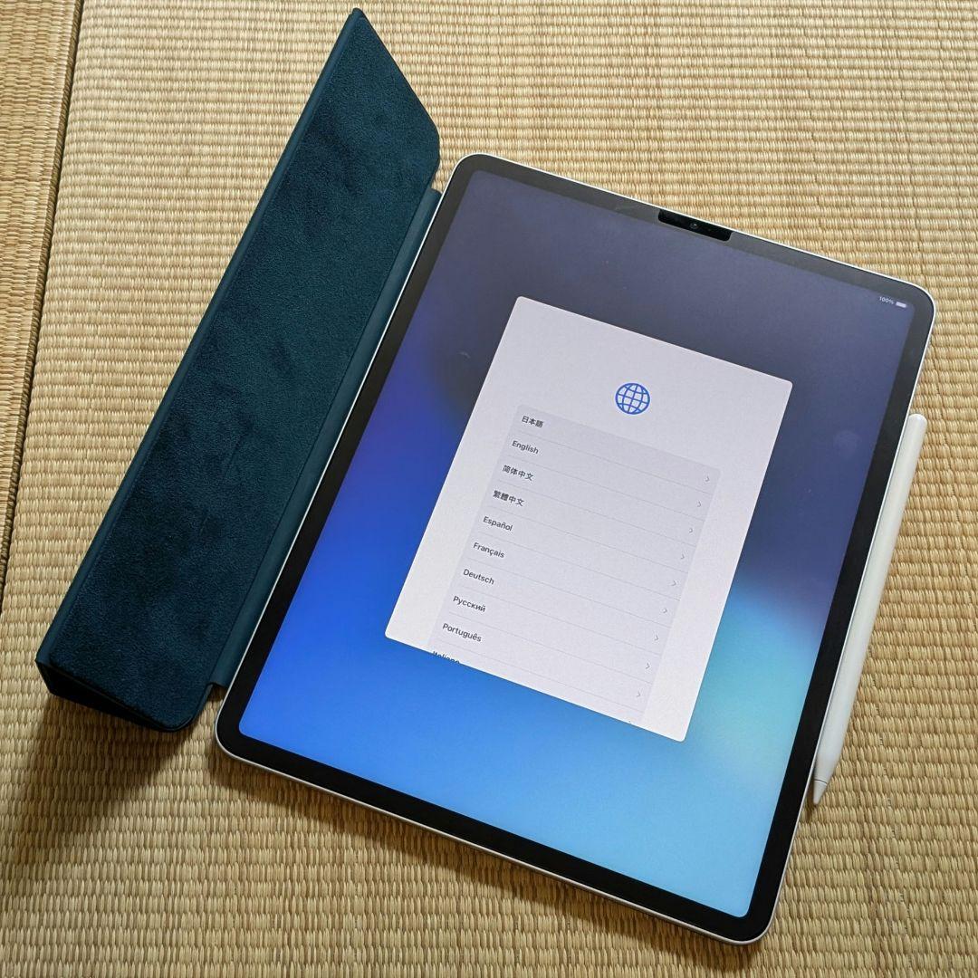 iPad Pro 12.9インチ 第5世代 128GB+純正ペンシル+純正カバー