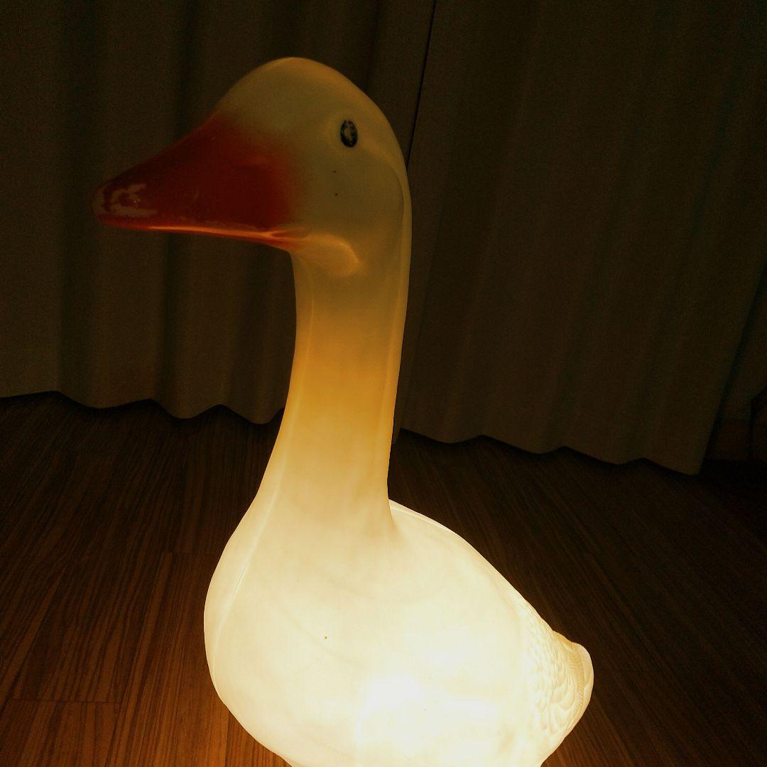 ★希少★ アヒルライト プラスチック製 インテリア 昭和レトロ