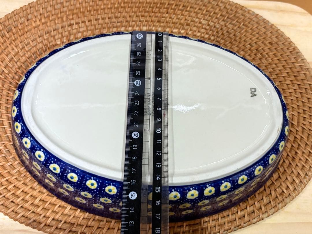 新品　ポーリッシュポタリー　ツェラミカ製　大皿