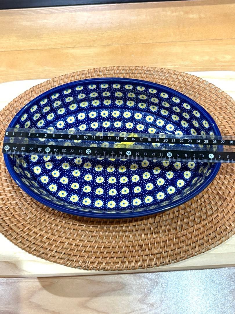 新品　ポーリッシュポタリー　ツェラミカ製　大皿