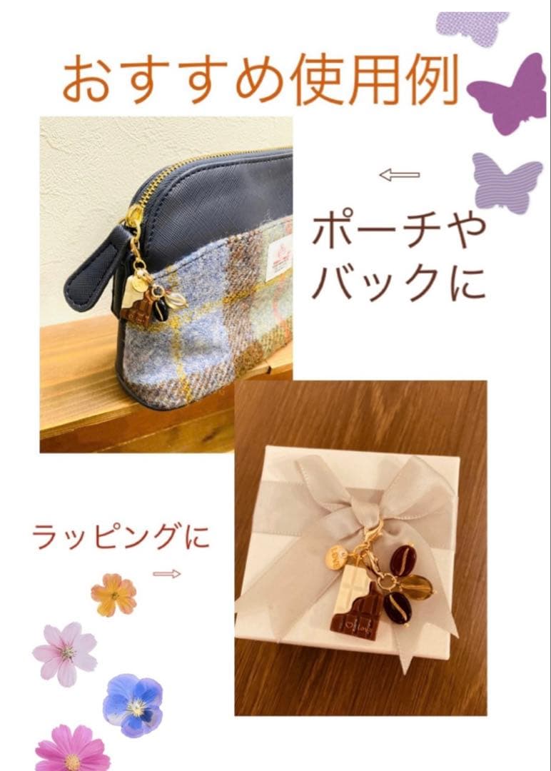 ✿春のお花畑のハリネズミ✿アクセサリーファスナーミニチャームキーホルダー✿
