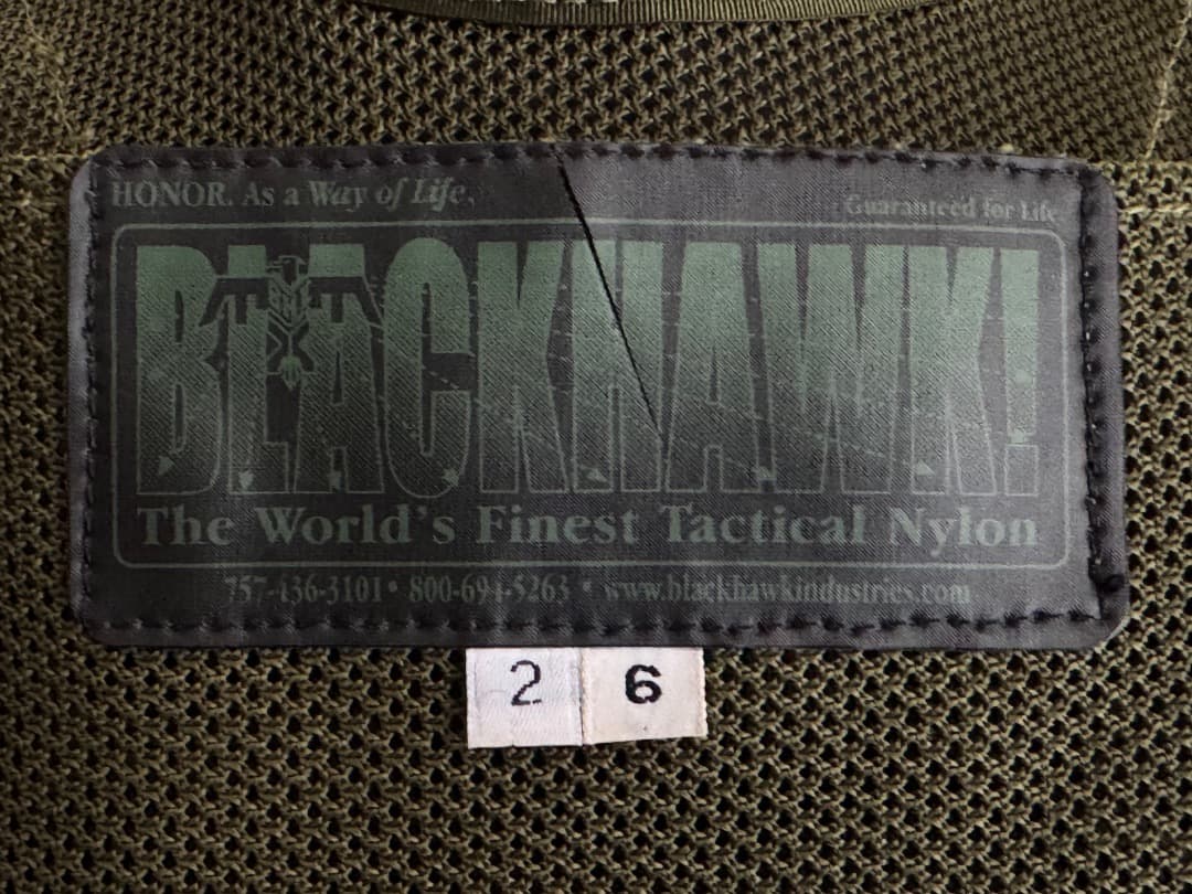 激レア BLACKHAWK! OMEGA V1 左用 ハンドガンホルスター付