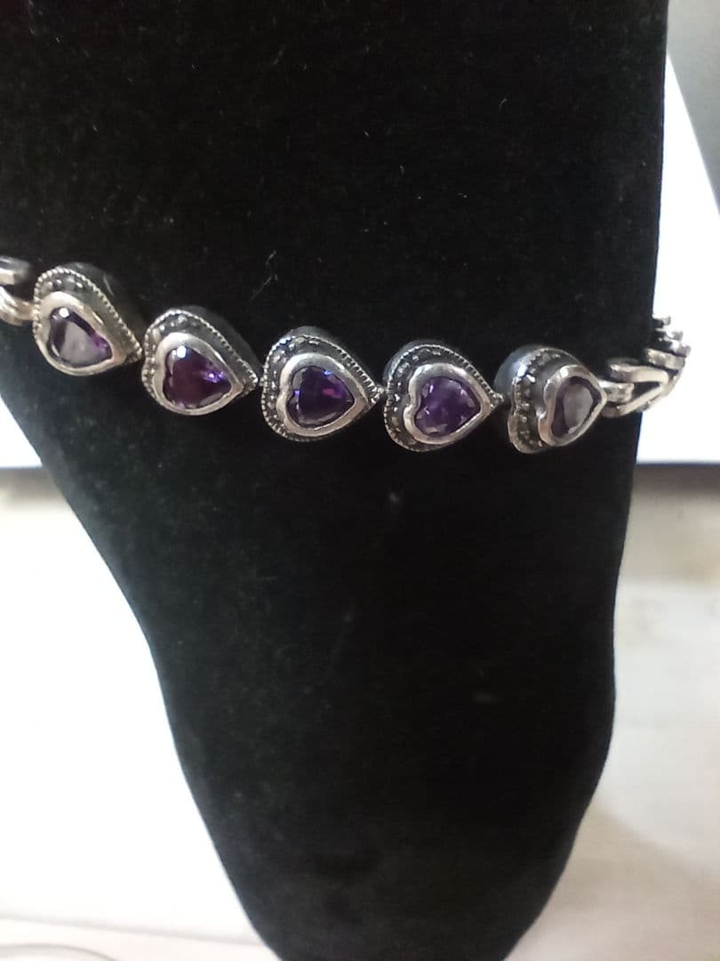 アメジストブレスレット