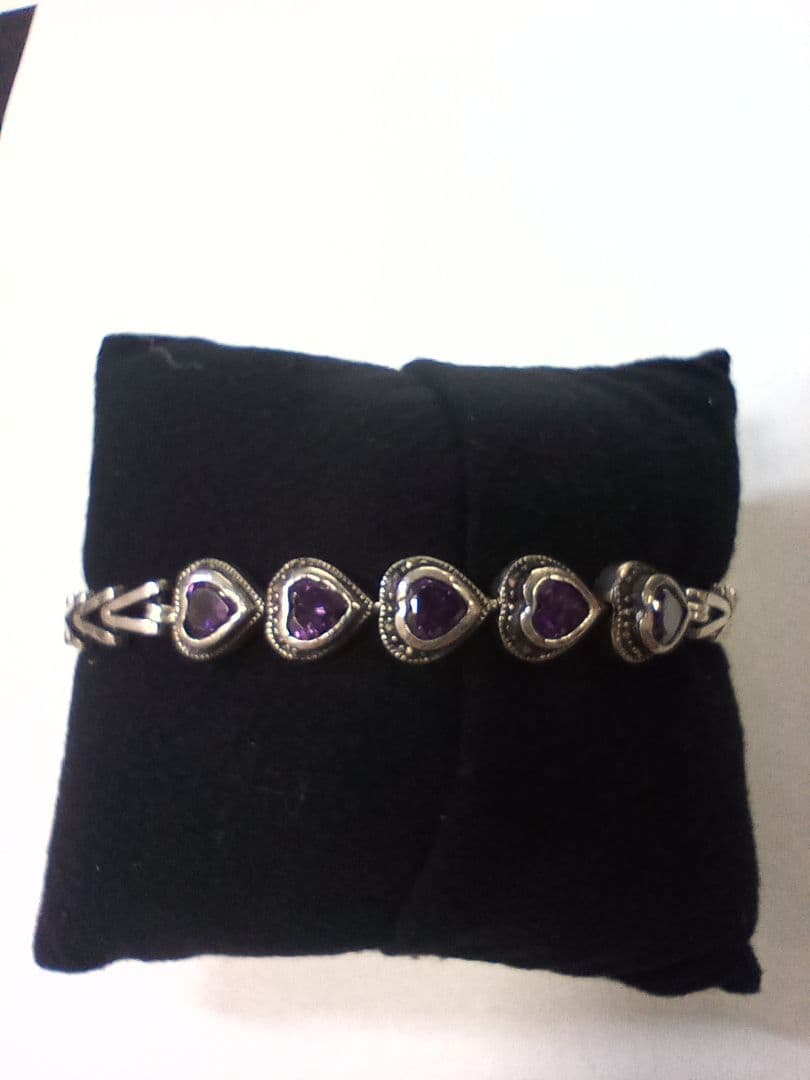 アメジストブレスレット