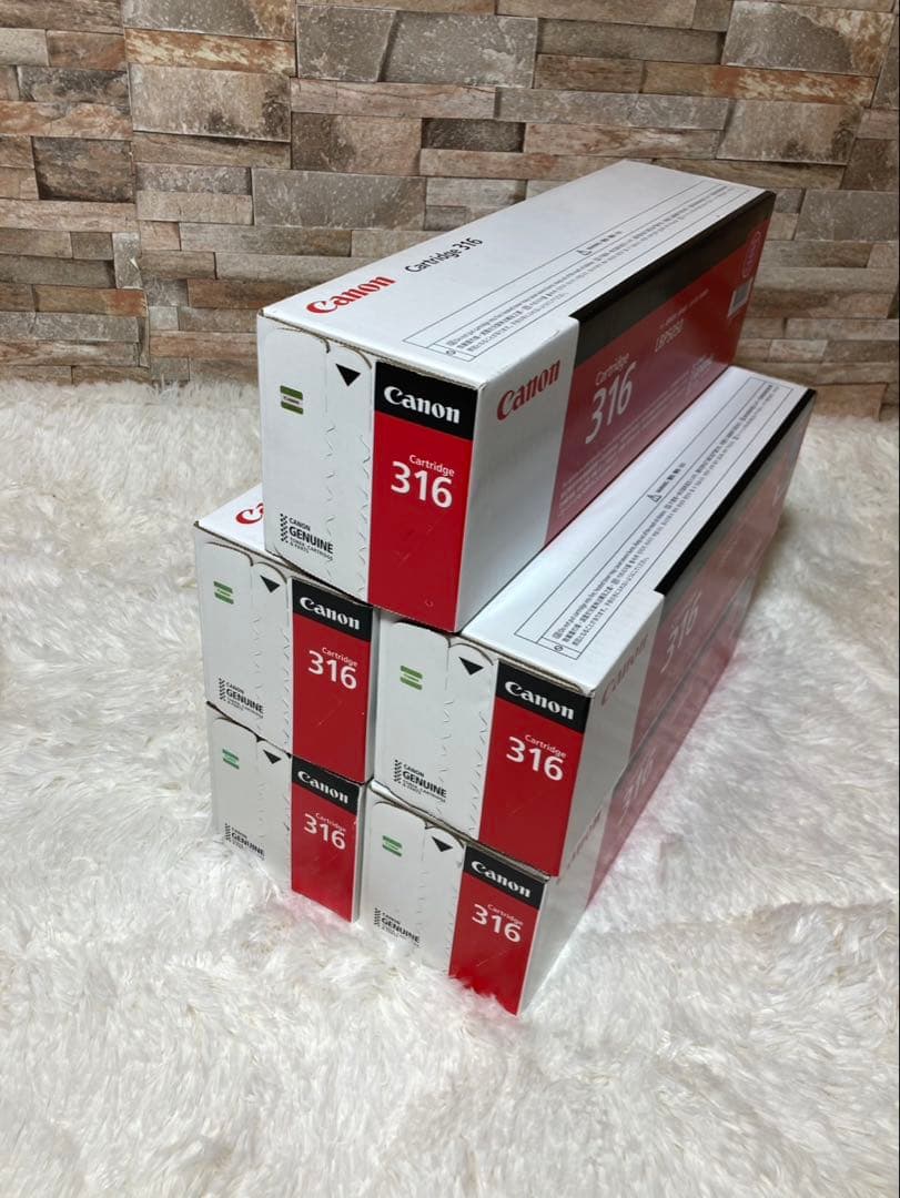 新品　Canon 316 トナーカートリッジ 5本セット　LBP5050対応