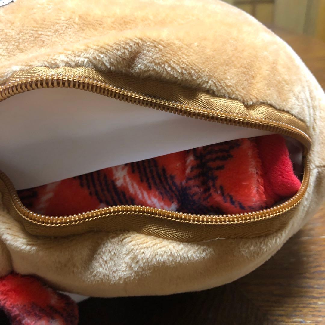 リラックマ ぬいぐるみクッションひざかけ