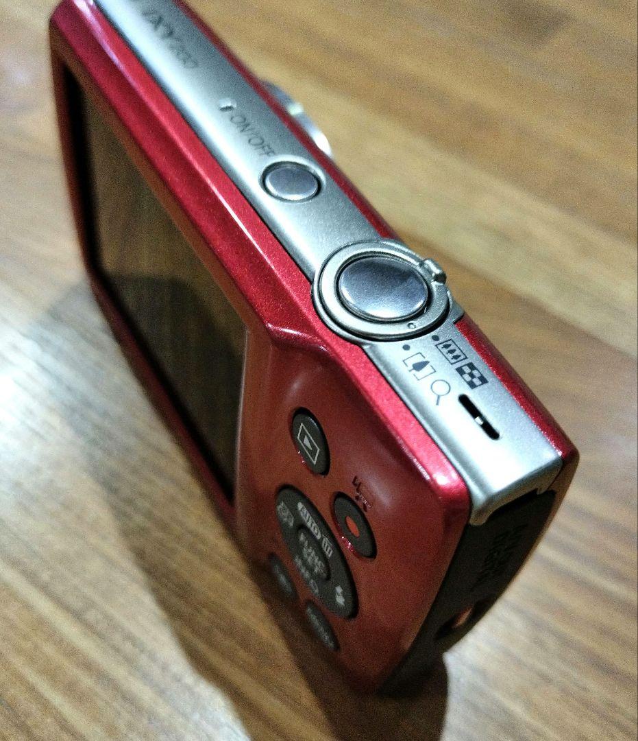 ☆美品・元箱付き☆キャノンCanon IXY 200 レッド、付属品あり