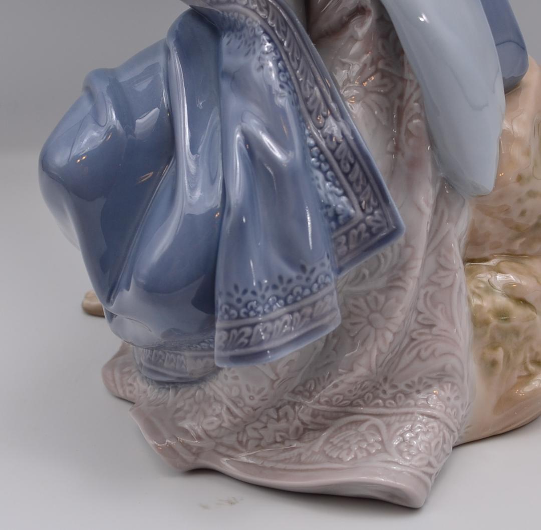 聖母マリア　＃1387　★リヤドロ　スペイン　ポーセリン　光沢仕上　ヴィンテージ