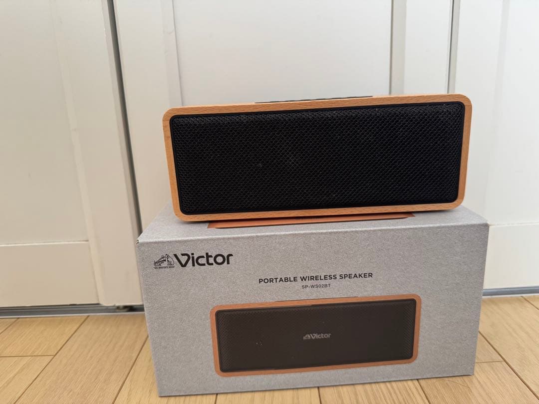 [箱・取説付]Victor Bluetoothスピーカー SP-WS02BT