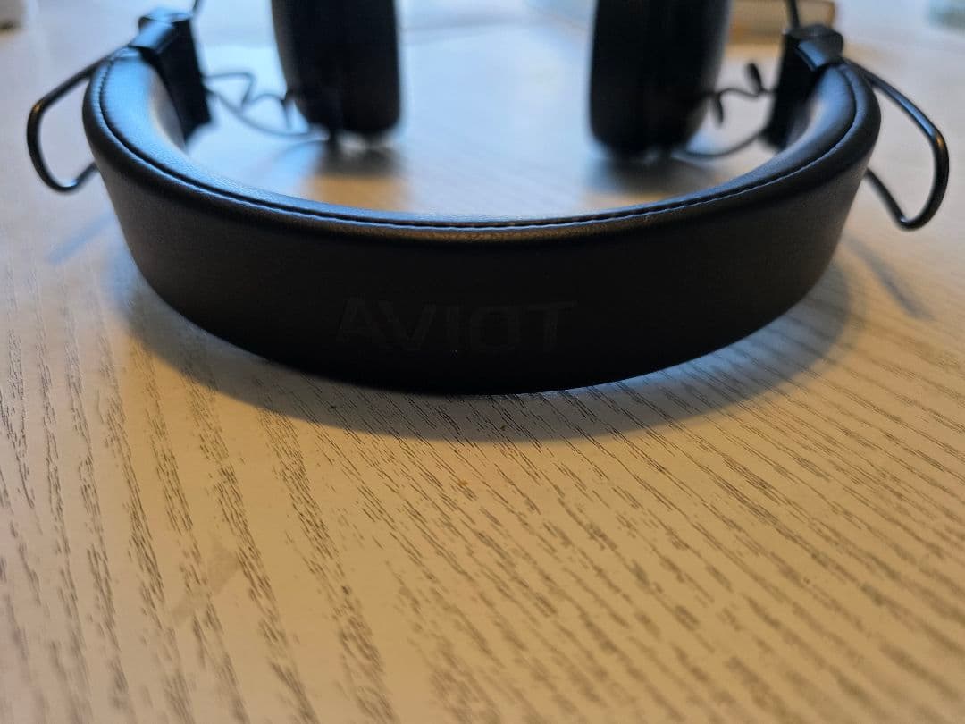 AVIOT WA-Q1ワイヤレスヘッドホン ブラック