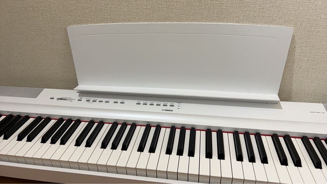 YAMAHA 電子ピアノ Pシリーズ 88鍵盤 【ホワイト P-125a WH】