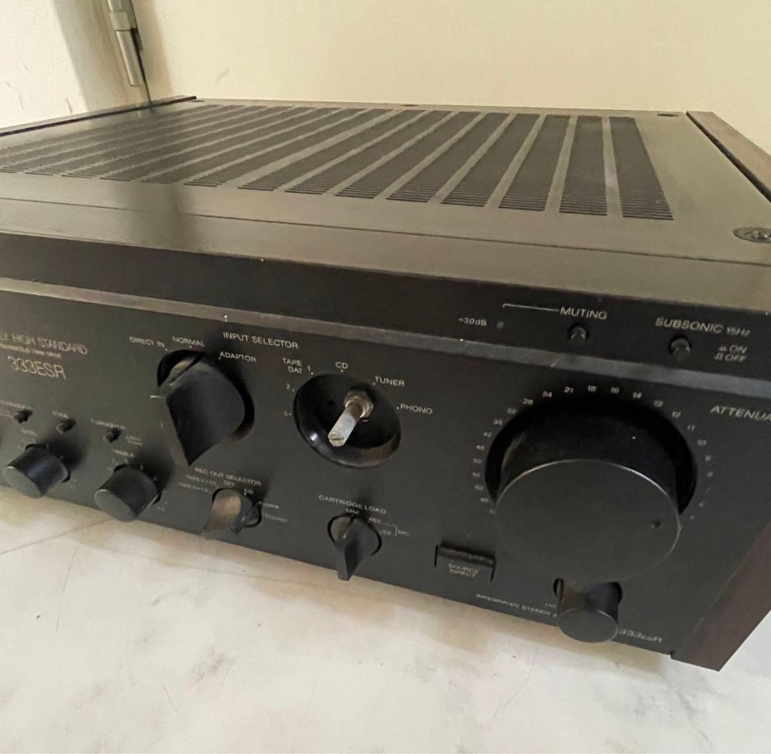 ビンテージ/SONY/ソニー/プリメインアンプ/ TA-F333ESR/通電可