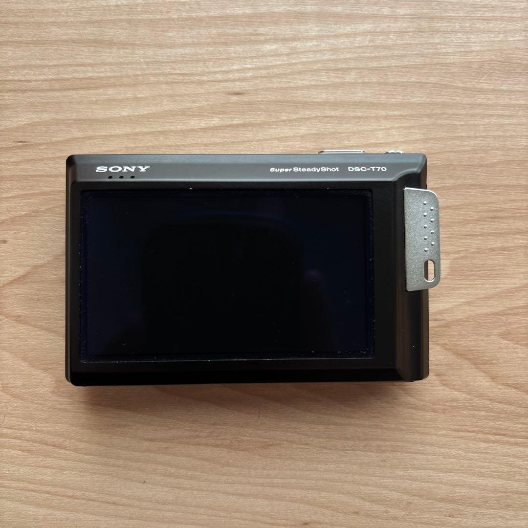 SONY Cyber-shot DSC-T70デジタルカメラ　充電器　ケース付き