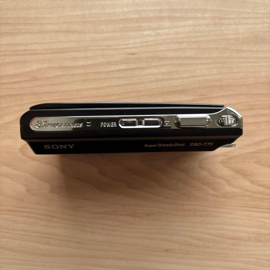 SONY Cyber-shot DSC-T70デジタルカメラ　充電器　ケース付き