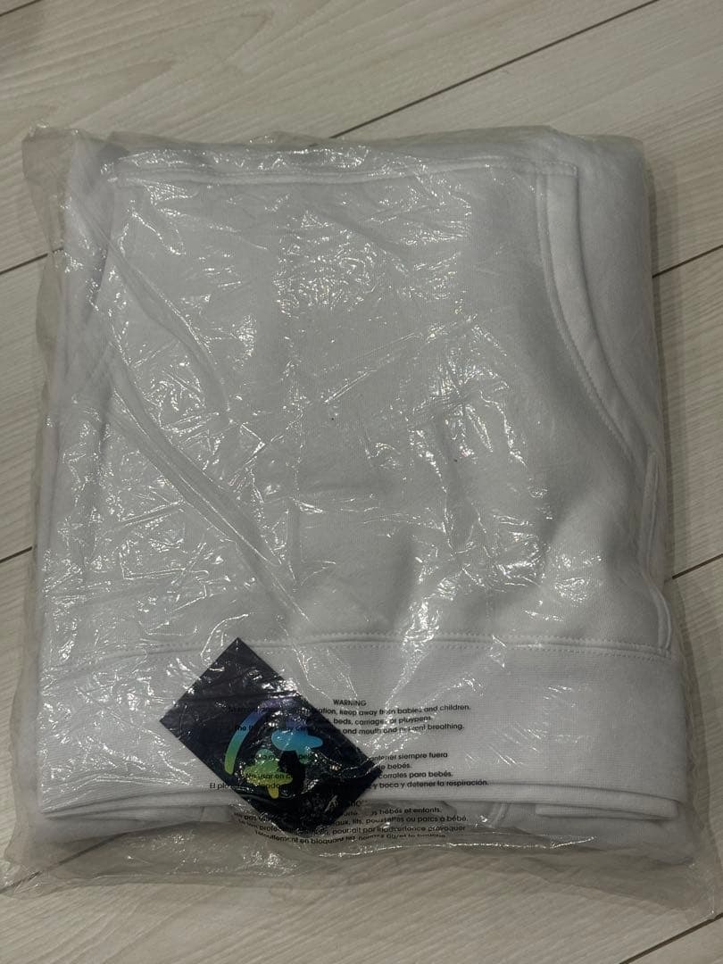 MARSHMELLO MELLO WORLD HOODIE Mサイズ 白 新品