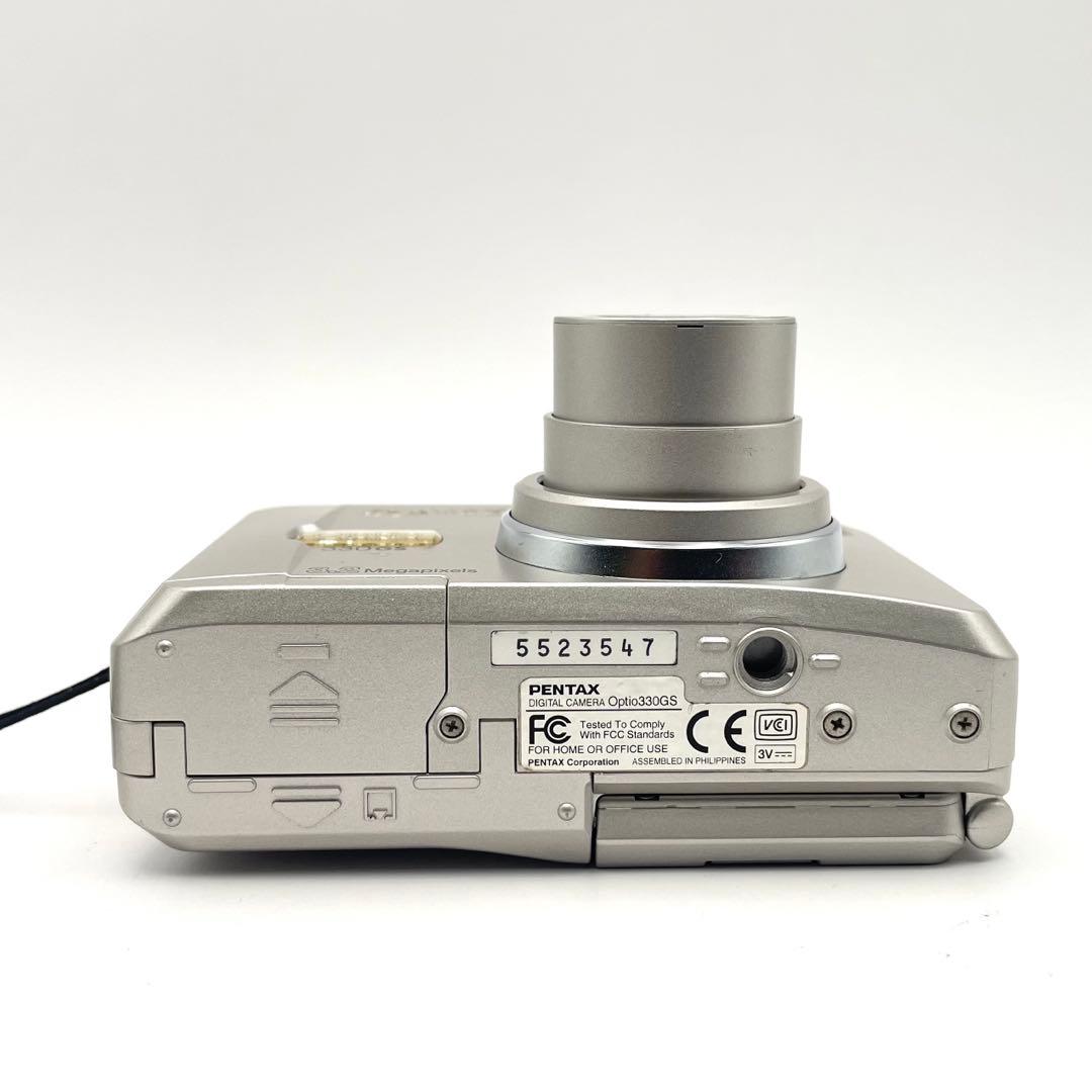 PENTAX Optio 330 GS デジタルカメラ 動作確認済み 自撮り可能