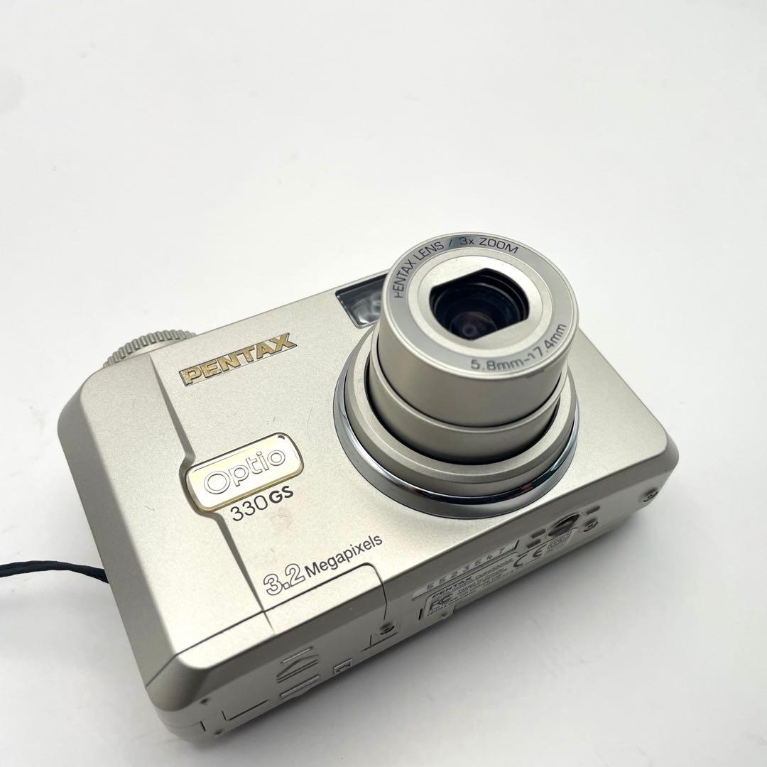 PENTAX Optio 330 GS デジタルカメラ 動作確認済み 自撮り可能
