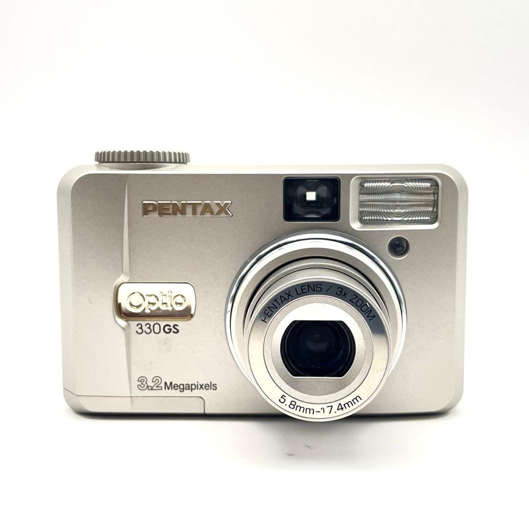 PENTAX Optio 330 GS デジタルカメラ 動作確認済み 自撮り可能