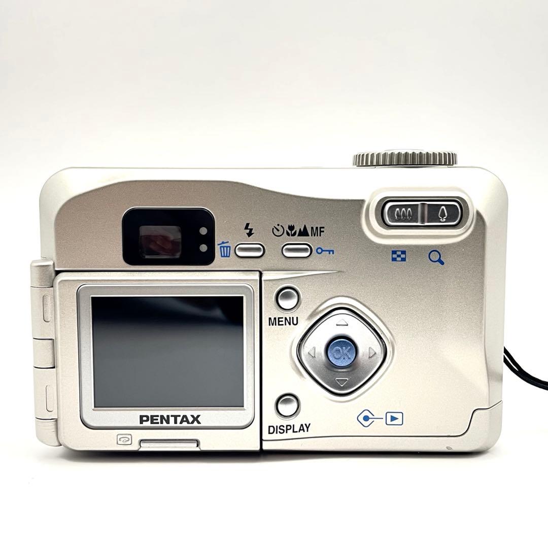 PENTAX Optio 330 GS デジタルカメラ 動作確認済み 自撮り可能