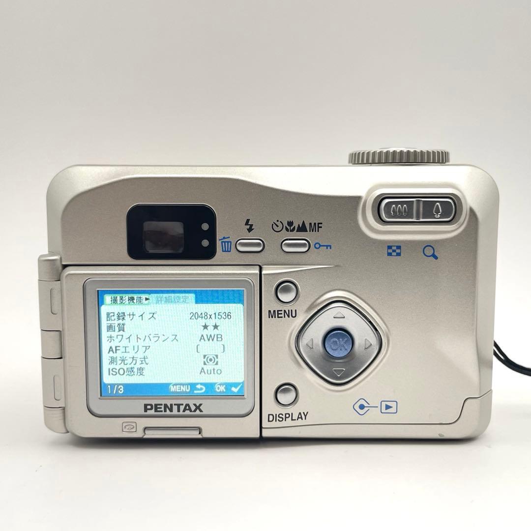 PENTAX Optio 330 GS デジタルカメラ 動作確認済み 自撮り可能