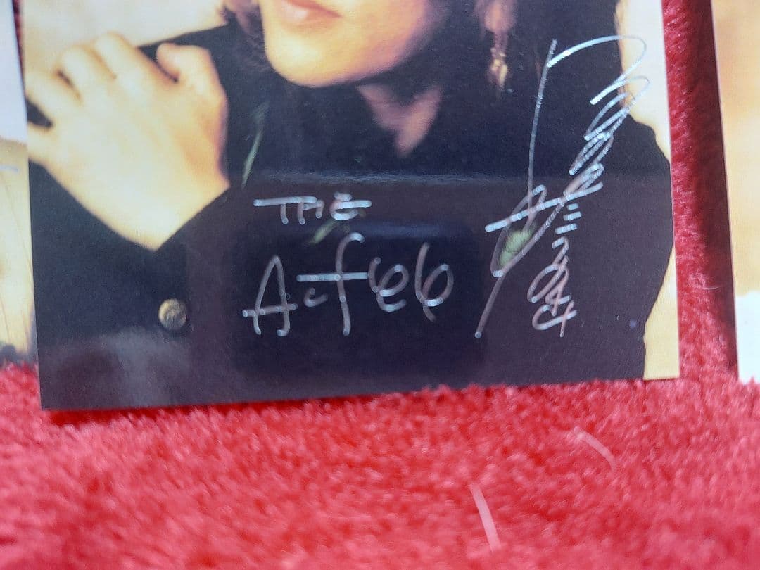 ALFEE　箔押しサイン入り　トレカ　坂崎幸之助桜井賢　高見沢俊彦