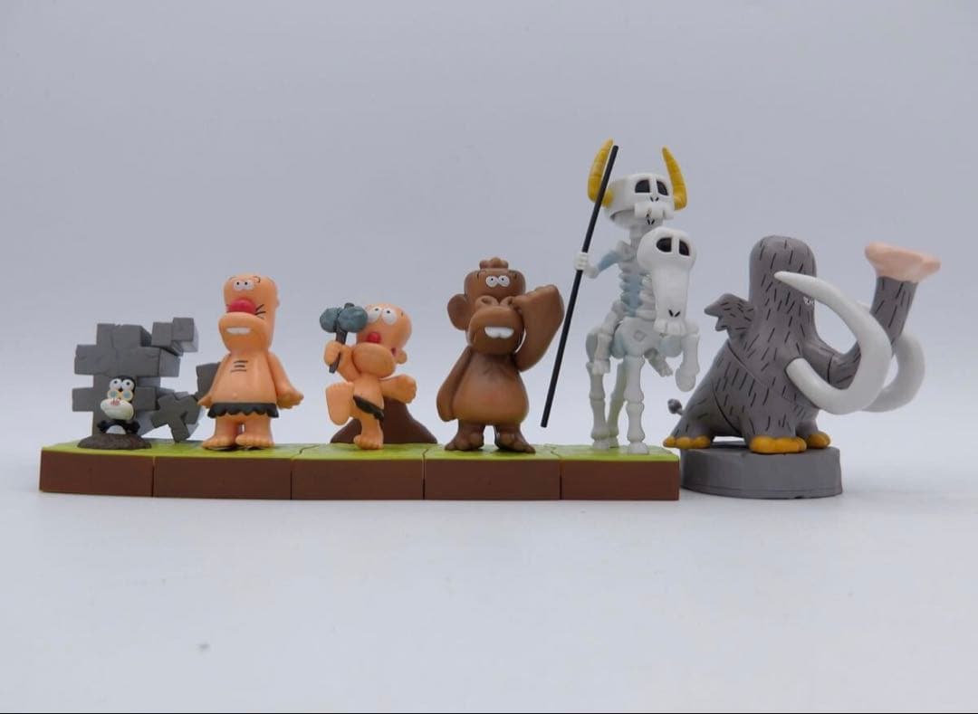 はじめ人間ギャートルズ フィギュア 原始的コレクション フルコンプ 新品