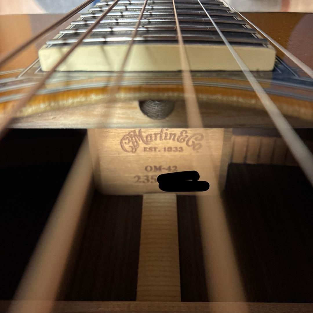 【2/28まで】Martin OM-42 ワンオーナー 中古 調整済み