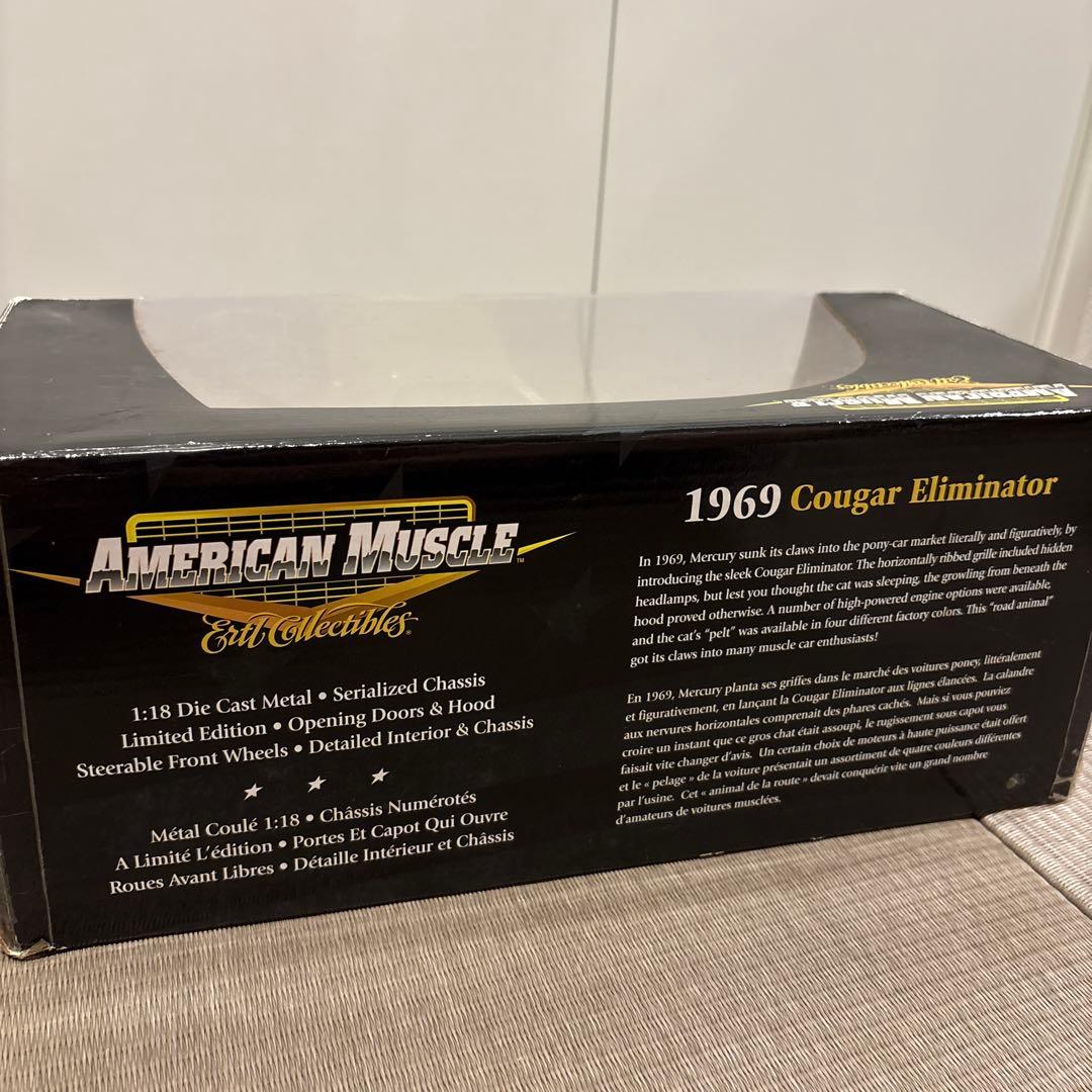 【中古】ERTL couger eliminator 1/18